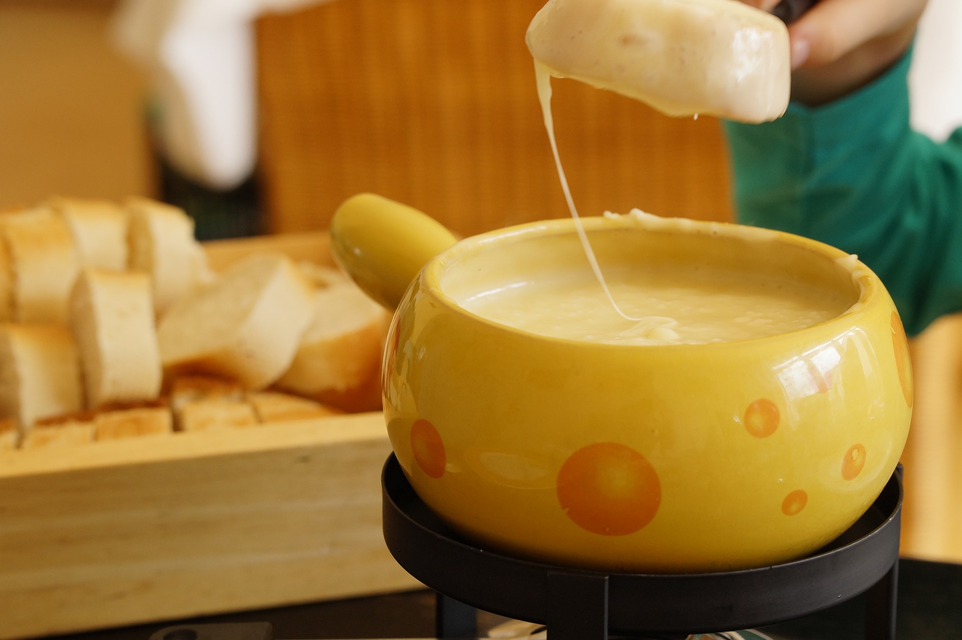 Dégustez la fondue Swiss à bord d’un avion